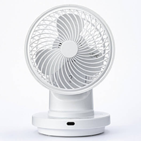 【中古】ビックアイデア 360°首商い口DCサーキュレーター 白いこと BIT-CD01-W ［DC原動機積み上げる ／遠隔操作付き添い人］ 〔箱打ちこわれる品〕 【258-ud】