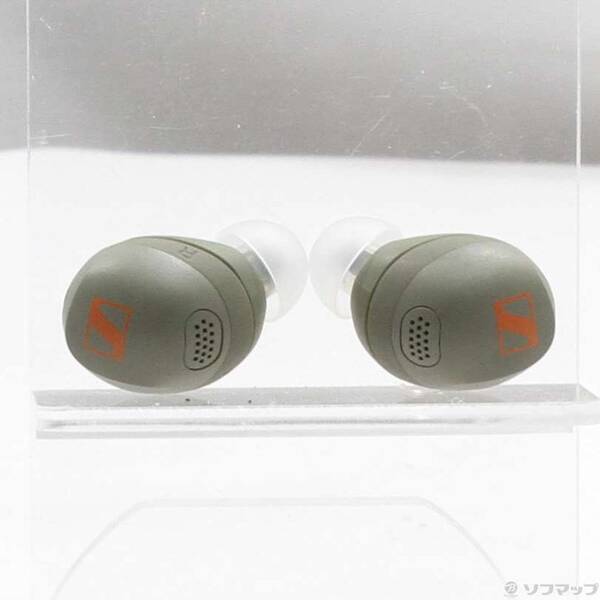 【中古】SENNHEISER(ゼンハイザー) MOMENTUM Sport オリーブ MSPORT1-OLIVE 【377-ud】