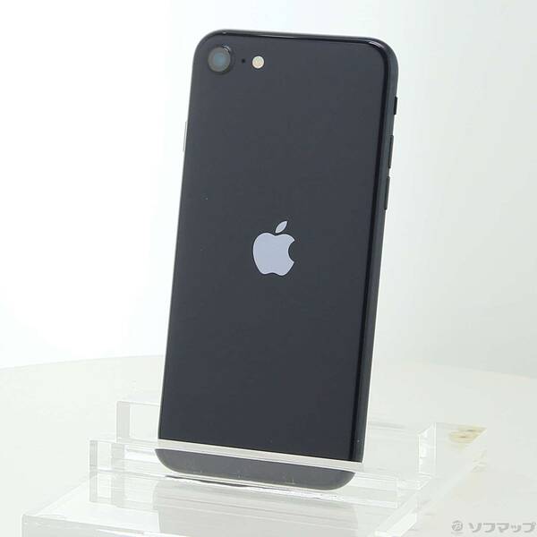 【中古】Apple(アップル) iPhone SE 第3時人 64GB 真夜中 MMYC3J／A SIM無償性 【258-ud】