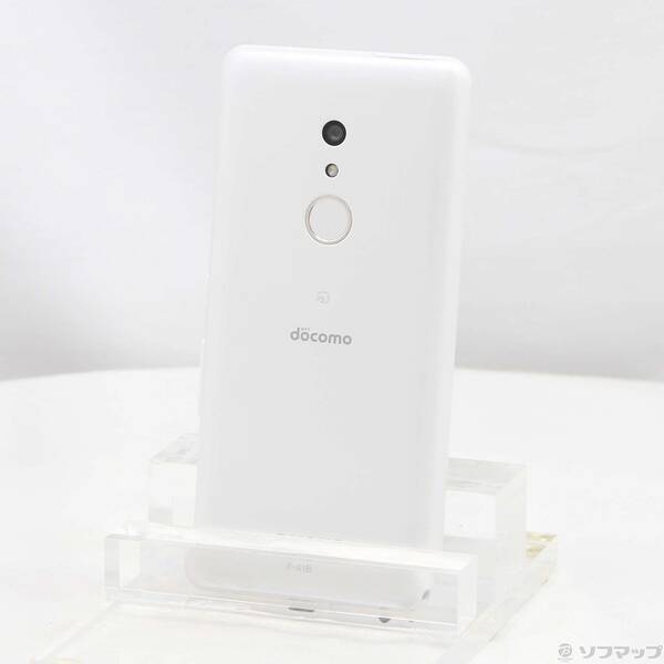 【中古】FUJITSU(富士通） arrows Be4 Plus 64GB 白いこと F-41B docomo鍵を掛ける取り消すSIM無償性 【368-ud】