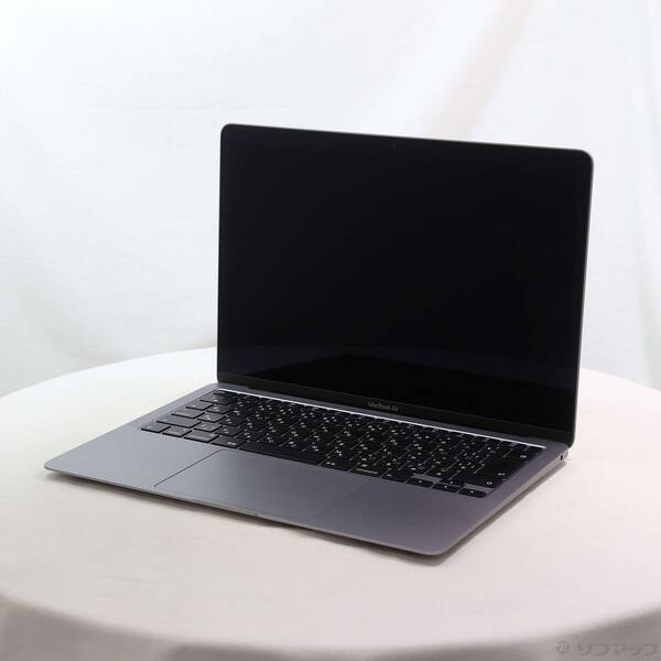 【中古】Apple(アップル) MacBook Air 13.3-inch Early-2020 MWTJ2J／A Core_i3 1.1GHz 8GB SSD256GB 間隔文字薄墨色 〔10.15 Catalina〕 【349-ud】