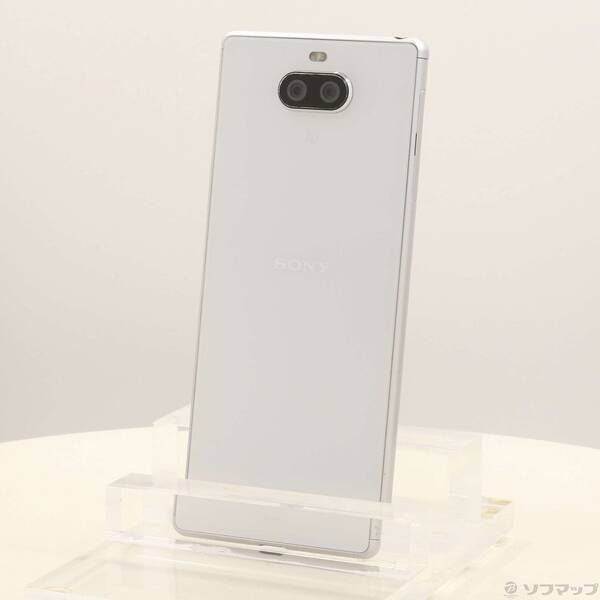 【中古】SONY(ソニー) Xperia 8 64GB 白いこと SOV42 W au鍵を掛ける取り消すSIM無償性 【368-ud】