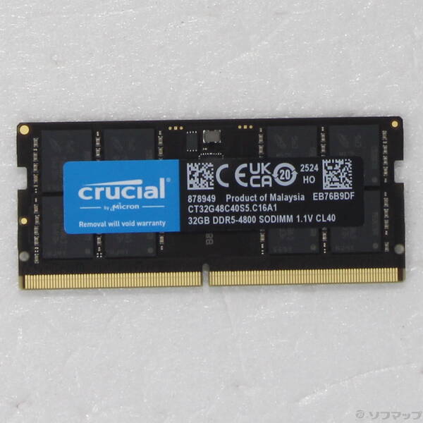 【中古】Crucial CT32G48C40S5 【262-ud】