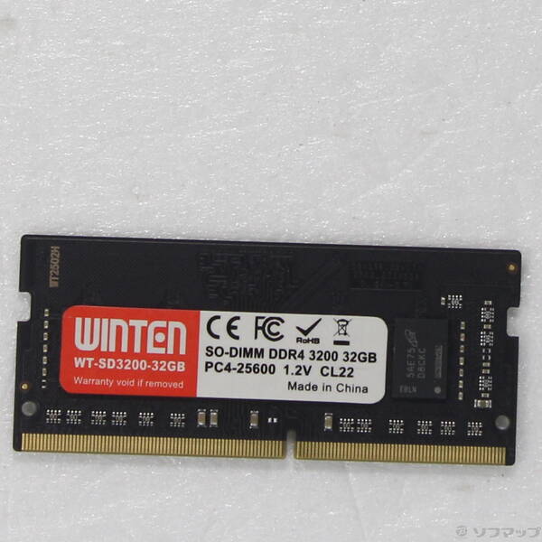 【中古】260P SODIMM パソコン4-25600 DDR4-3200 32GB 【262-ud】