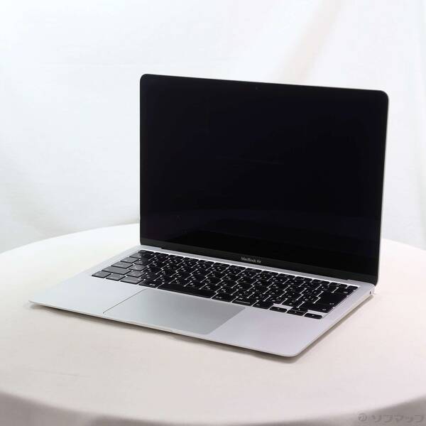 【中古】Apple(アップル) MacBook Air 13.3-inch Early-2020 MVH42J／A Core_i5 1.1GHz 8GB SSD512GB しろがね色 〔10.15 Catalina〕 【377-ud】