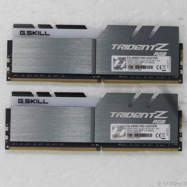 【中古】288P DDR4 パソコン4-25600 DDR4-3200 32GB 16GB×2枚組 【262-ud】