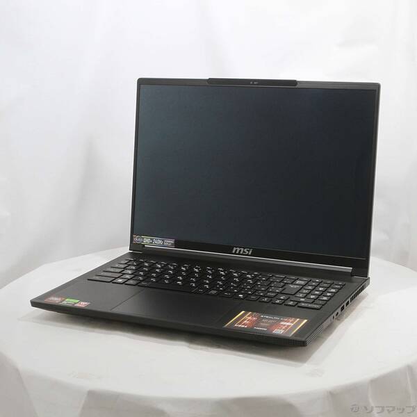 【中古】MSI(エムエスアイ) 〔見せびらかす品〕 Stealth A16 人工知能学+ A3XW Stealth-A16-人工知能学+A3HWHG-6459JP 中核グループ黒いこと 【377-ud】