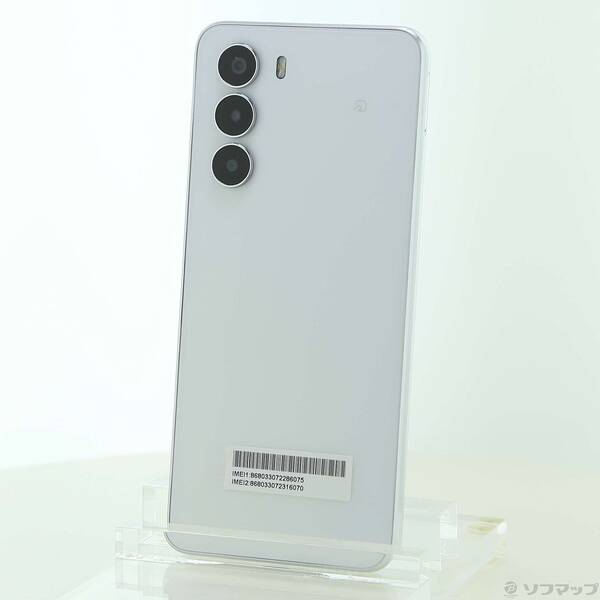 【中古】ZTE nubia S 5G 128GB 白いこと A403ZT Y!mobile SIM無償性 【377-ud】