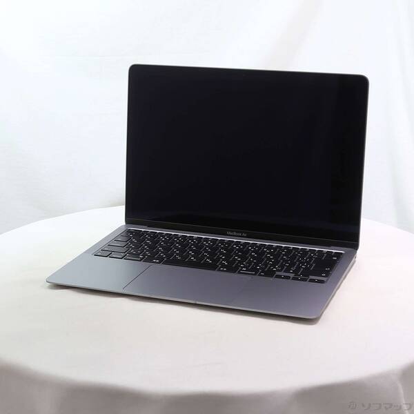 【中古】Apple(アップル) MacBook Air 13.3-inch Early-2020 MWTJ2J／A Core_i3 1.1GHz 8GB SSD256GB 間隔文字薄墨色 〔10.15 Catalina〕 【377-ud】