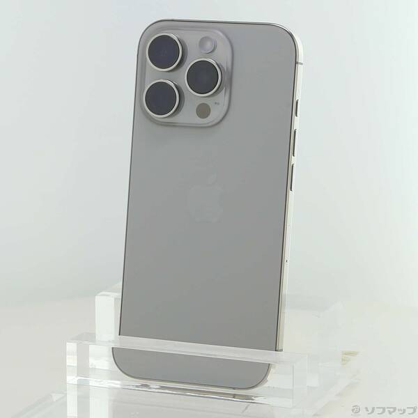 【中古】Apple(アップル) iPhone16 Pro 128GB 自然的チタニウム MYMY3J／A SIM無償性 【262-ud】