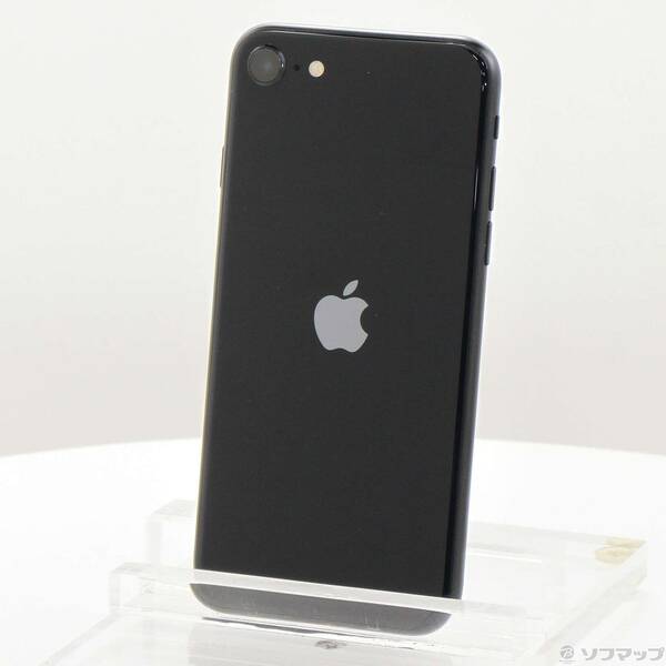 【中古】Apple(アップル) iPhone SE 第3時人 128GB 真夜中 MMYF3J／A SIM無償性 【377-ud】