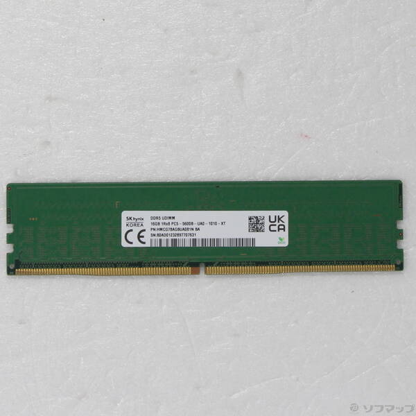 【中古】288P パソコン5-44800 DDR5-5600 16GB 【344-ud】