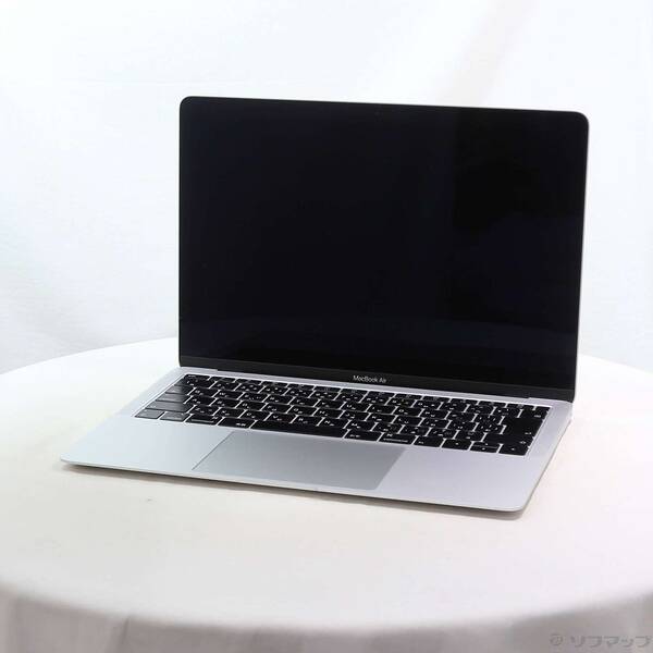 【中古】Apple(アップル) MacBook Air 13.3-inch Mid-2019 MVFK2J／A Core_i5 1.6GHz 8GB SSD128GB しろがね色 〔10.15 Catalina〕 【258-ud】