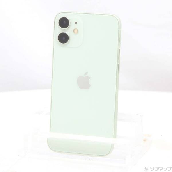 【中古】Apple(アップル) iPhone12 mini 64GB 緑であること MGAV3J／A SIM無償性 【276-ud】