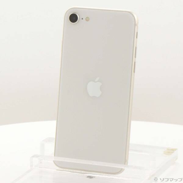 【中古】Apple(アップル) iPhone SE 第3時人 128GB はやりっ児点火装置 MMYG3J／A SIM無償性 【377-ud】