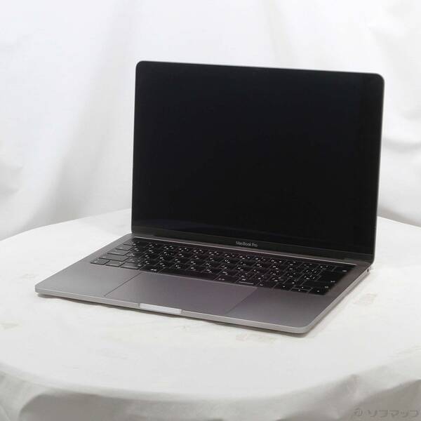 【中古】Apple(アップル) MacBook Pro 13.3-inch Mid-2019 MUHP2J／A Core_i5 1.4GHz 8GB SSD256GB 間隔文字薄墨色 〔10.15 Catalina〕 【377-ud】