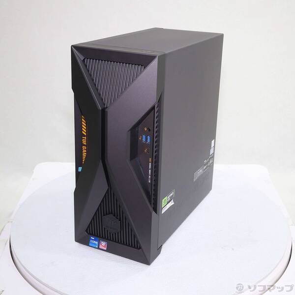 【中古】ASUS(エイスース) 〔見せびらかす品〕 TUF Gaming T500 T500MV T500MV-13420H412W ソーラーエクリプスグレー 【377-ud】