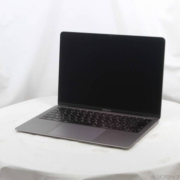 【中古】Apple(アップル) MacBook Air 13.3-inch Mid-2019 MVFH2J／A Core_i5 1.6GHz 8GB SSD128GB 間隔文字薄墨色 〔10.15 Catalina〕 【377-ud】