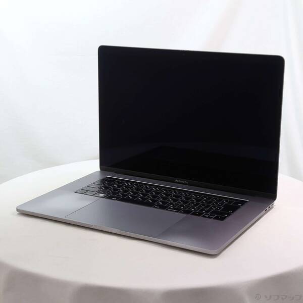【中古】Apple(アップル) MacBook Pro 15-inch Mid-2019 MV912J／A Core_i9 2.3GHz 16GB SSD512GB 間隔文字薄墨色 〔10.15 Catalina〕 【258-ud】