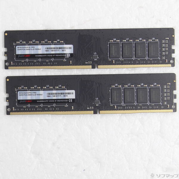 【中古】CFD(シーエフディー) W4U3200なおなお書き-16G 32GB 16GB×2枚組 【344-ud】