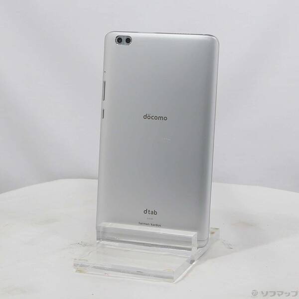 【中古】HUAWEI(毛革通い路) dtab Compact 32GB しろがね色 d-02K docomo 【377-ud】