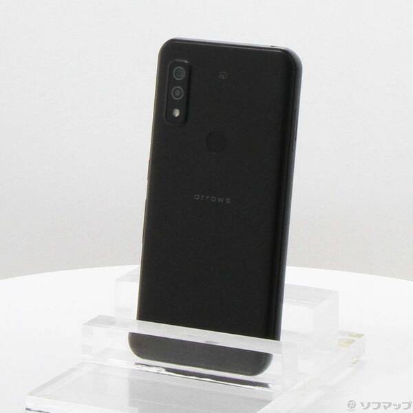 【中古】FUJITSU(富士通） arrows We 64GB 黒いこと FCG01 au SIM無償性 【377-ud】