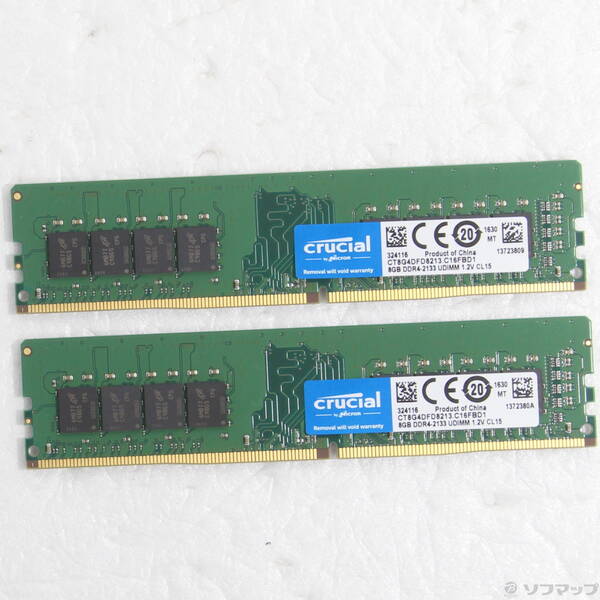 【中古】Crucial CT2K8G4DFD8213 【344-ud】