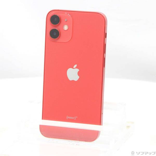 【中古】Apple(アップル) iPhone12 mini 64GB 生成物赤いこと MGAE3J／A SIM無償性 【377-ud】
