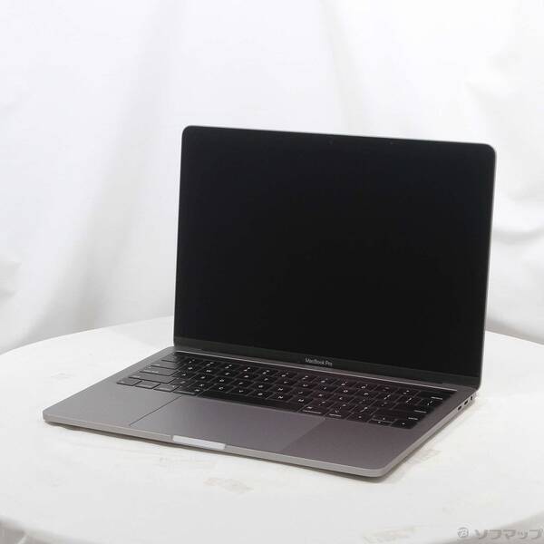 【中古】Apple(アップル) MacBook Pro 13.3-inch Mid-2019 MV972J／A Core_i5 2.4GHz 8GB SSD512GB 間隔文字薄墨色 〔10.15 Catalina〕 【377-ud】