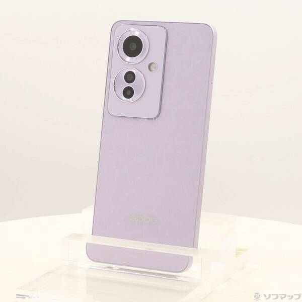 【中古】OPPO(オッポ) OPPO Reno11 A 128GB コーラルパープル CPH2603 SIM無償性 【295-ud】
