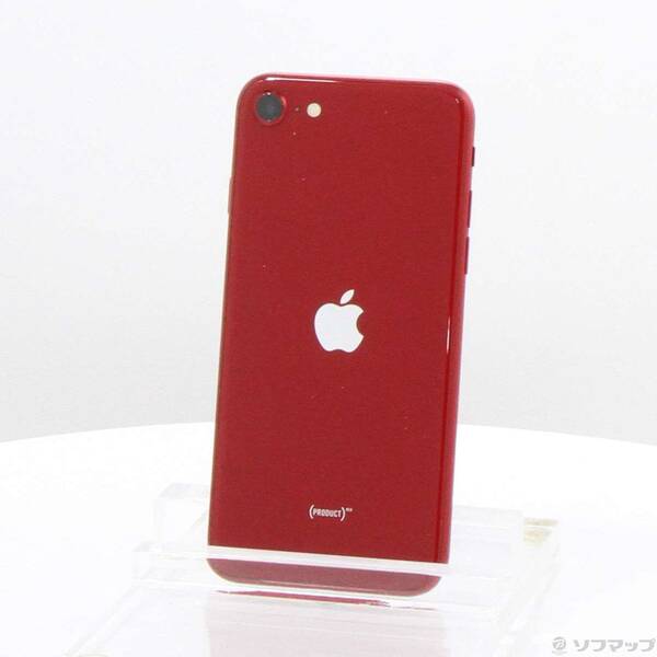 【中古】Apple(アップル) iPhone SE 第3時人 128GB 生産物赤いこと MMYH3J／A SIM無償性 【258-ud】
