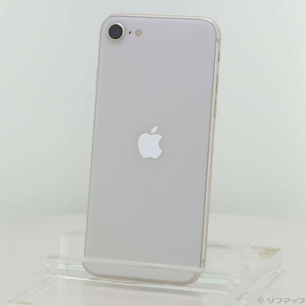 【中古】Apple(アップル) iPhone SE 第3時人 64GB はやりっ児点火装置 MMYD3J／A SIM無償性 【258-ud】
