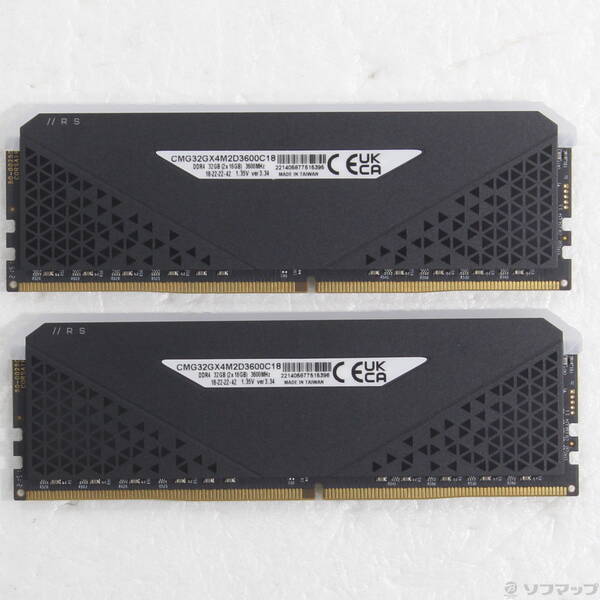 【中古】CORSAIR CMG32GX4M2D3600C18 【344-ud】