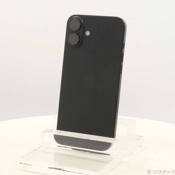 【中古】Apple(アップル) iPhone16 Plus 512GB 黒いこと MXVN3J／A SIM無償性 【258-ud】