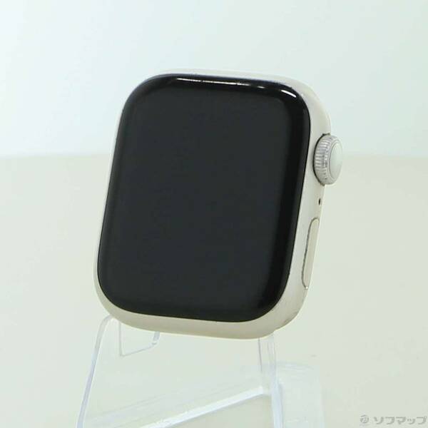 【中古】Apple(アップル) Apple Watch Series 7 GPS 41粍 スターライトアルミニウムケース ダンス楽隊絶無 【344-ud】