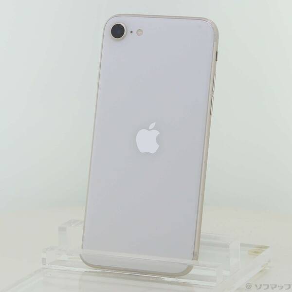 【中古】Apple(アップル) iPhone SE 第3時人 64GB はやりっ児点火装置 MMYD3J／A SIM無償性 【258-ud】