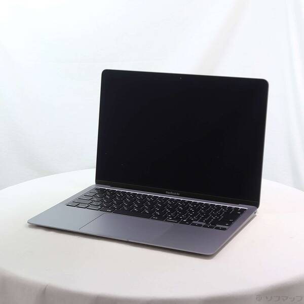 【中古】Apple(アップル) MacBook Air 13.3-inch Late-2020 MGN63J／A Apple M1 8中核グループ中央処理装置_7中核グループGPU 8GB SSD256GB 間隔文字薄墨色 〔26.3 Tahoe〕 【258-ud】