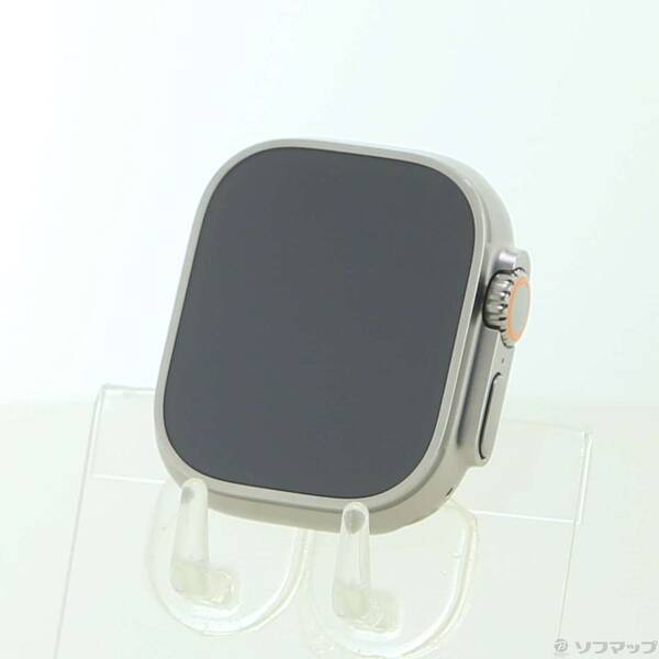 【中古】Apple(アップル) Apple Watch Ultra GPS + Cellular 49粍 チタニウム容れもの 周波数帯域皆無 DEMO品 【262-ud】