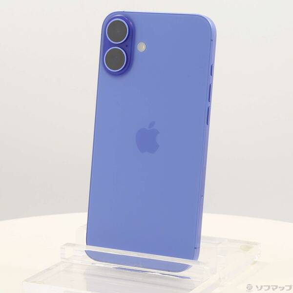 【中古】Apple(アップル) iPhone16 Plus 256GB ウルトラ米国海兵隊員 MXVK3J／A SIM無償性 【262-ud】