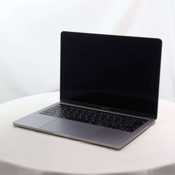 【中古】Apple(アップル) MacBook Pro 13.3-inch Mid-2019 MV962J／A Core_i7 2.8GHz 16GB SSD256GB 間隔文字薄墨色 〔10.15 Catalina〕 【262-ud】