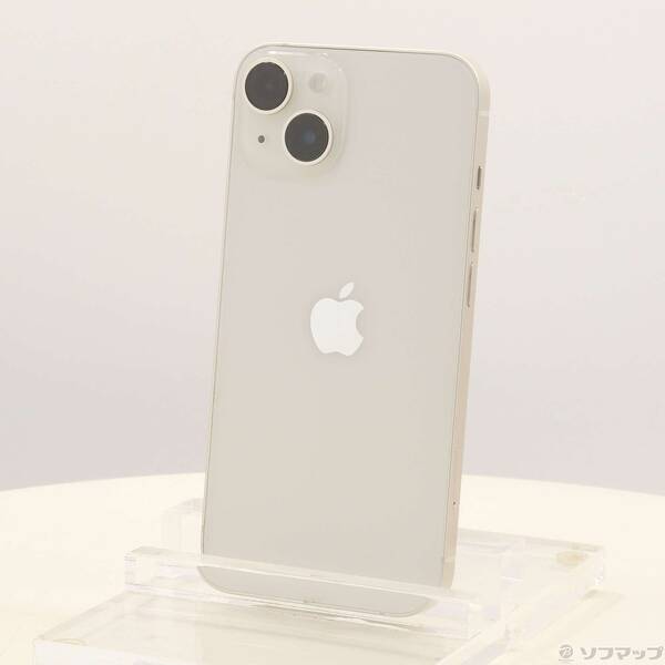 【中古】Apple(アップル) iPhone14 128GB スターライト MPUQ3J／A SIMフリー 【196-ud】｜ソフマップ中古専門店