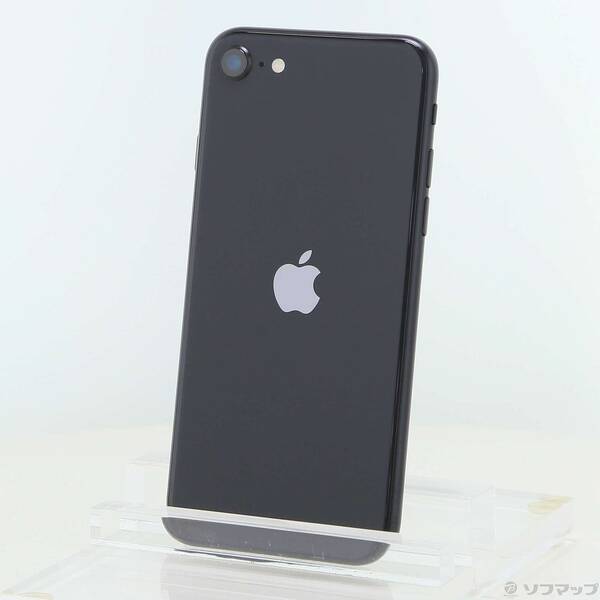 【中古】Apple(アップル) iPhone SE 第2時人 128GB 黒いこと MHGT3J／A SIM無償性 【377-ud】