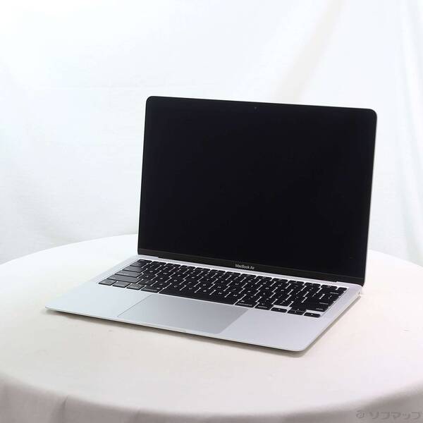 【中古】Apple(アップル) MacBook Air 13.3-inch Late-2020 MGN93J／A Apple M1 8中核グループ中央処理装置_7中核グループGPU 8GB SSD256GB しろがね色 〔26.3 Tahoe〕 【262-ud】