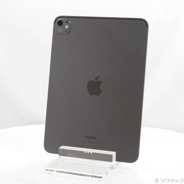 【中古】Apple(アップル) iPad Pro 11in 第5時人 標準尺度硝子 256GB 空白文字黒いこと MVV83J／A Wi-Fi 【258-ud】