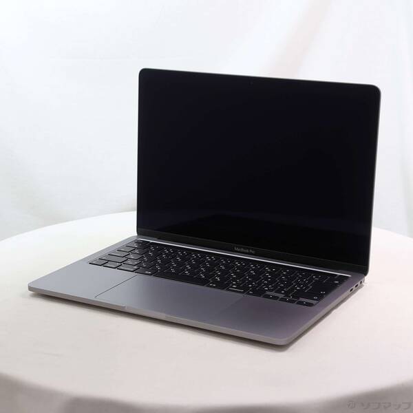 【中古】Apple(アップル) MacBook Pro 13.3-inch Mid-2020 MWP42J／A Core_i7 2.3GHz 32GB SSD1結核症 間隔文字薄墨色 〔10.15 Catalina〕 【344-ud】