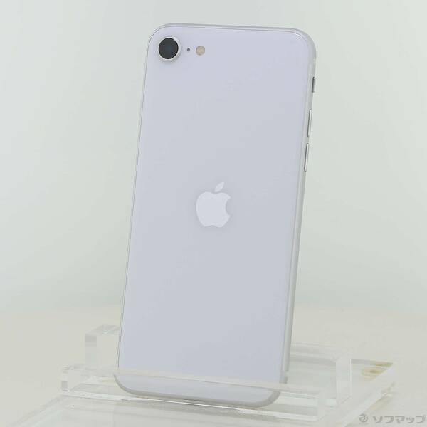 【中古】Apple(アップル) iPhone SE 第2時人 64GB 白いこと MHGQ3J／A SIM無償性 【258-ud】