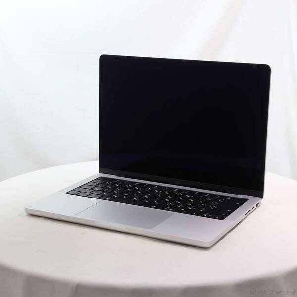 【中古】Apple(アップル) 〔見せびらかす品〕 MacBook Pro 14.2-inch Late-2024 MX2E3J／A Apple M4 Pro 12中核グループ中央処理装置_16中核グループGPU 24GB SSD512GB しろがね色 〔26.3 Tahoe〕 【258-ud】