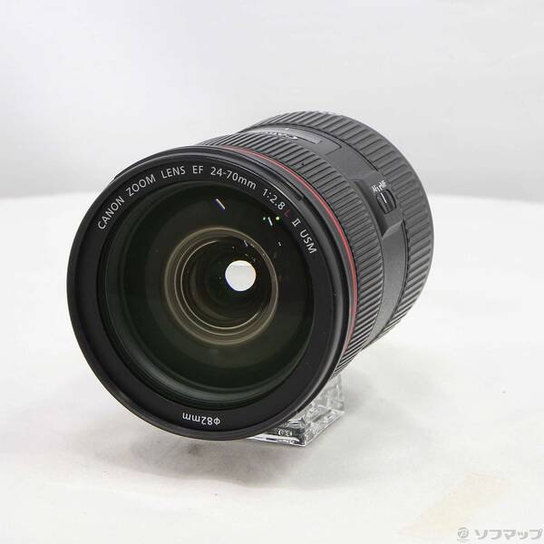 【中古】Canon(キヤノン) 〔見せびらかす品〕 Canon EF 24-70粍 F2.8L II USM 【344-ud】