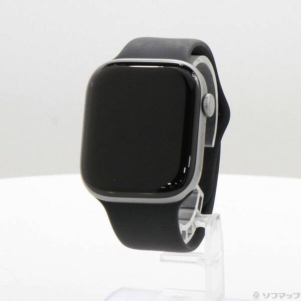 【中古】Apple(アップル) Apple Watch Series 11 GPS 46粍 スペースグレイアルミニウムケース 黒いこと運動競技周波数帯域 【344-ud】