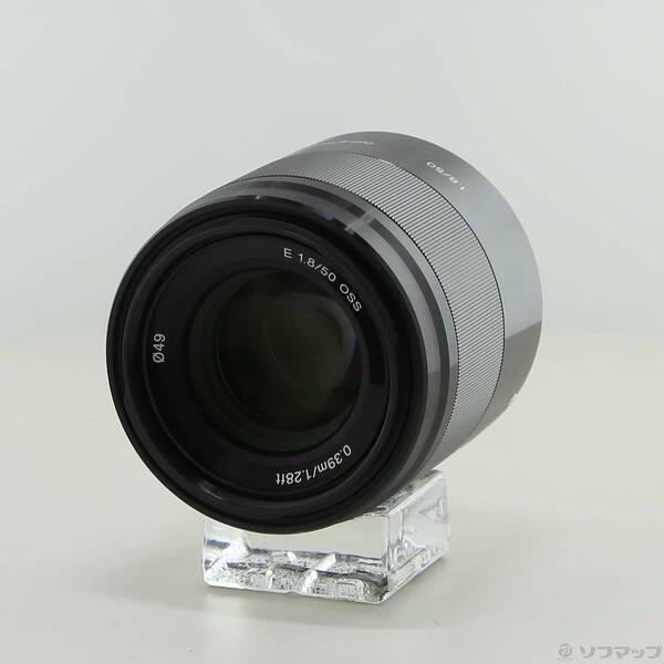 【中古】SONY(ソニー) E 50粍 F1.8 OSS 黒いこと (SEL50F18B) (E水晶体) 【262-ud】